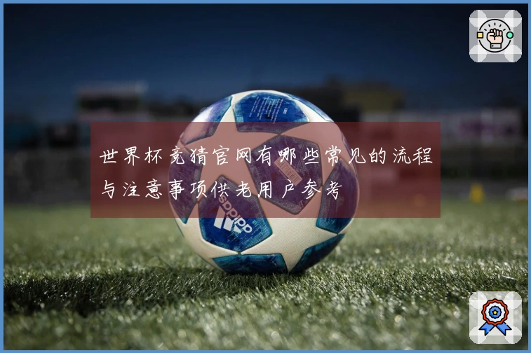 世界杯竞猜官网有哪些常见的流程与注意事项供老用户参考